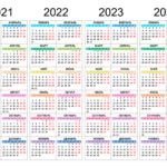 Printable Calendar 2021 And 2024 With Holidays