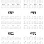 Calender 2021 2024