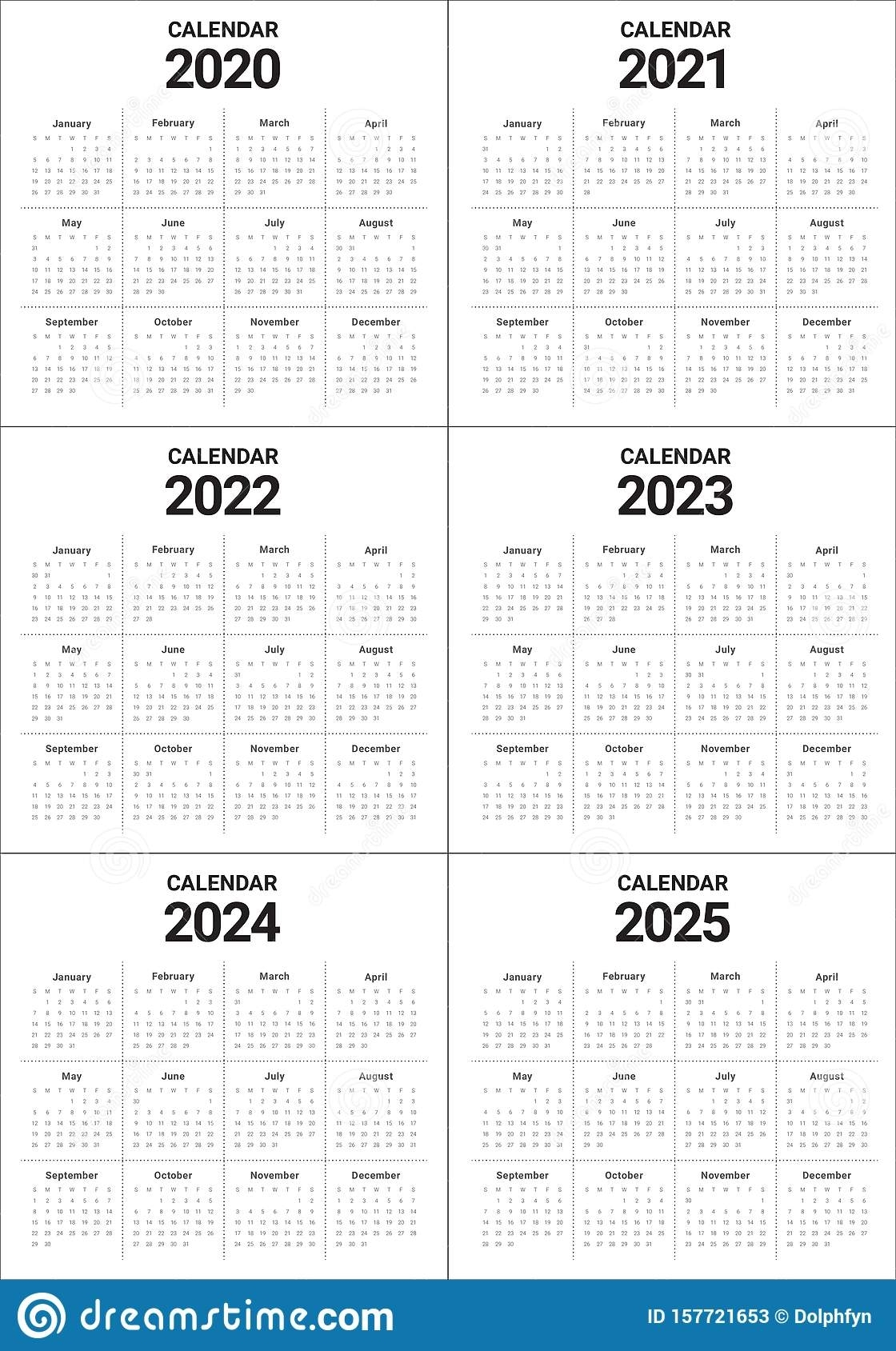 2021 2024 Calendar 2021 Year Calendar Yearly Printable - 2024 Calendar ...