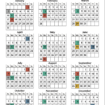 2021 -2024 Academic Calendar