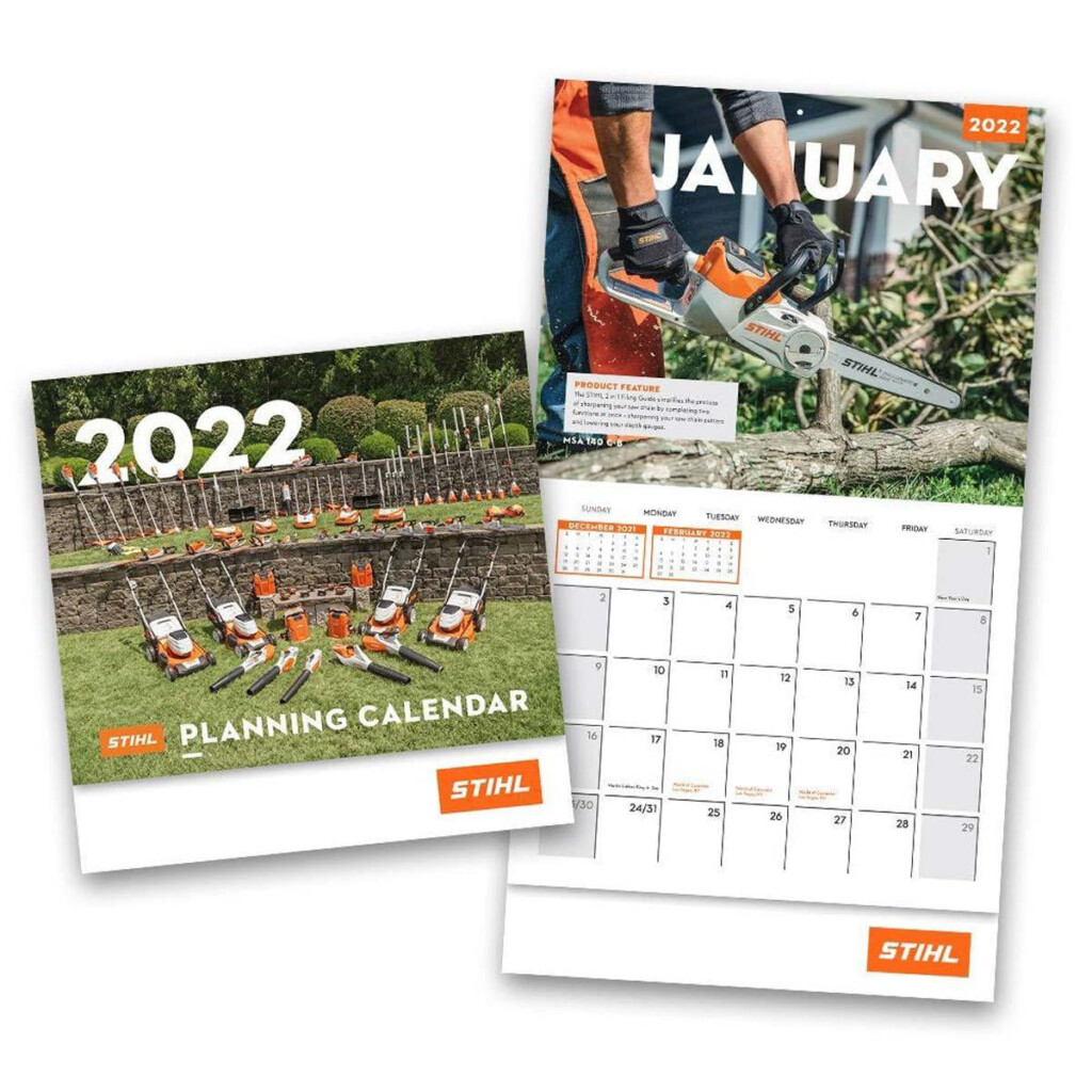 Stihl Calendar 2024