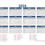 Accounting Calendar 2024