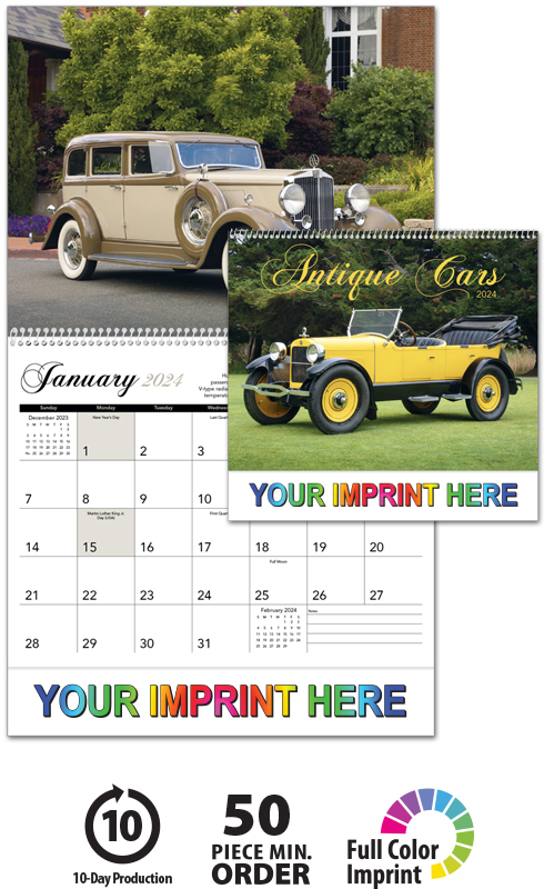 Cars Calendar 2024