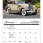 Cars Calendar 2024