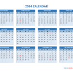 The Office Calendar 2024