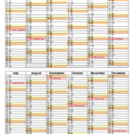 Free Printable Calendar 2024 With Lines