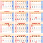 Printable Calendar 2024 With Us Holidays