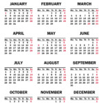 Season Calendar 2024