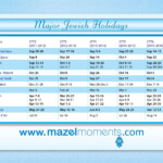 Jewish Holidays 2024 Calendar