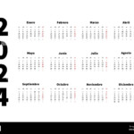 Spanish Calendar 2024