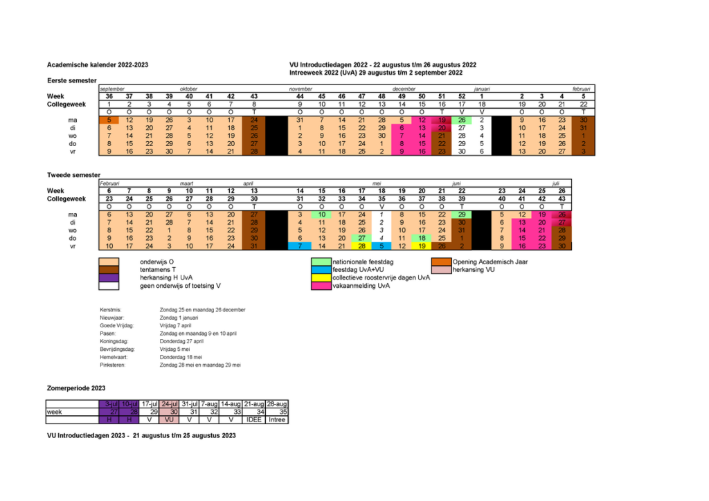 Uva Spring 2024 Calendar