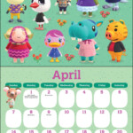 Animal Crossing Calendar 2024