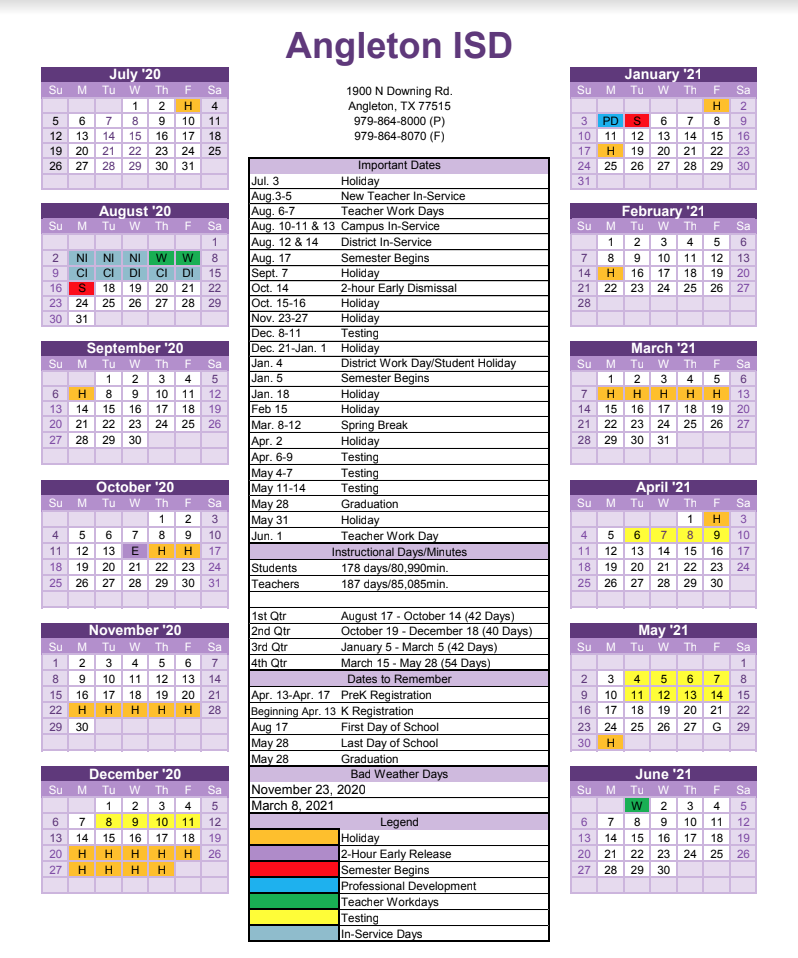 Aisd Calendar 2021 To 2024