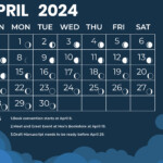 Lunar Calendar April 2024