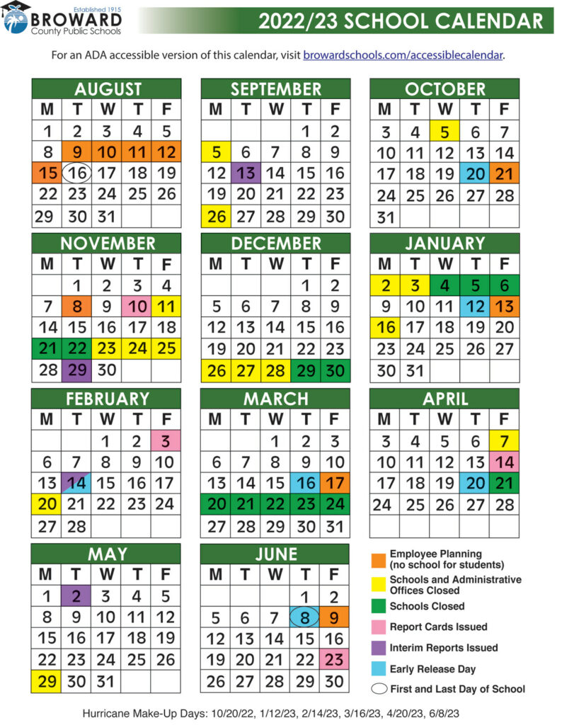 Broward School Calendar 2024