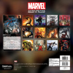 Marvel Heroes Vs Villains Calendar 2024