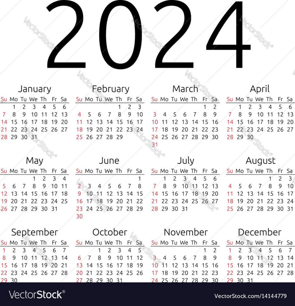 Broadcast Calendar 2024