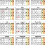 2024 Monthly Calendar Excel