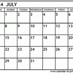 4th Of July 2024 Calendar