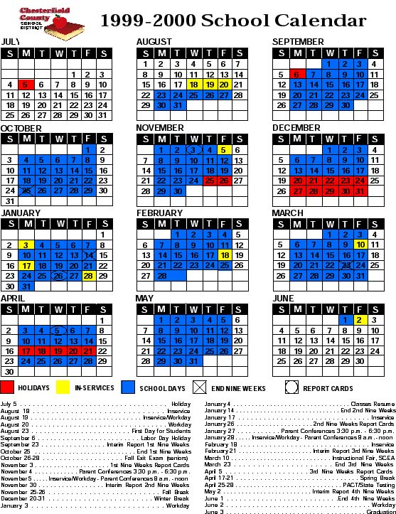 Chesterfield County Public Schools 202425 Calendar 2024 Calendar