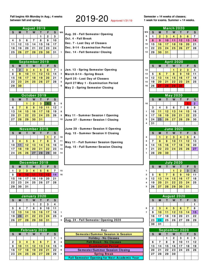 City Tech Calendar Spring 2024