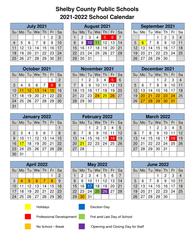 Cms Calendar 2021-2024