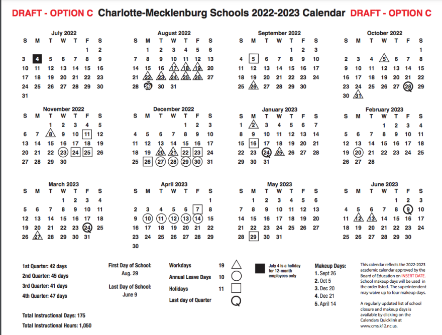 Cms School Calendar 2024-2023
