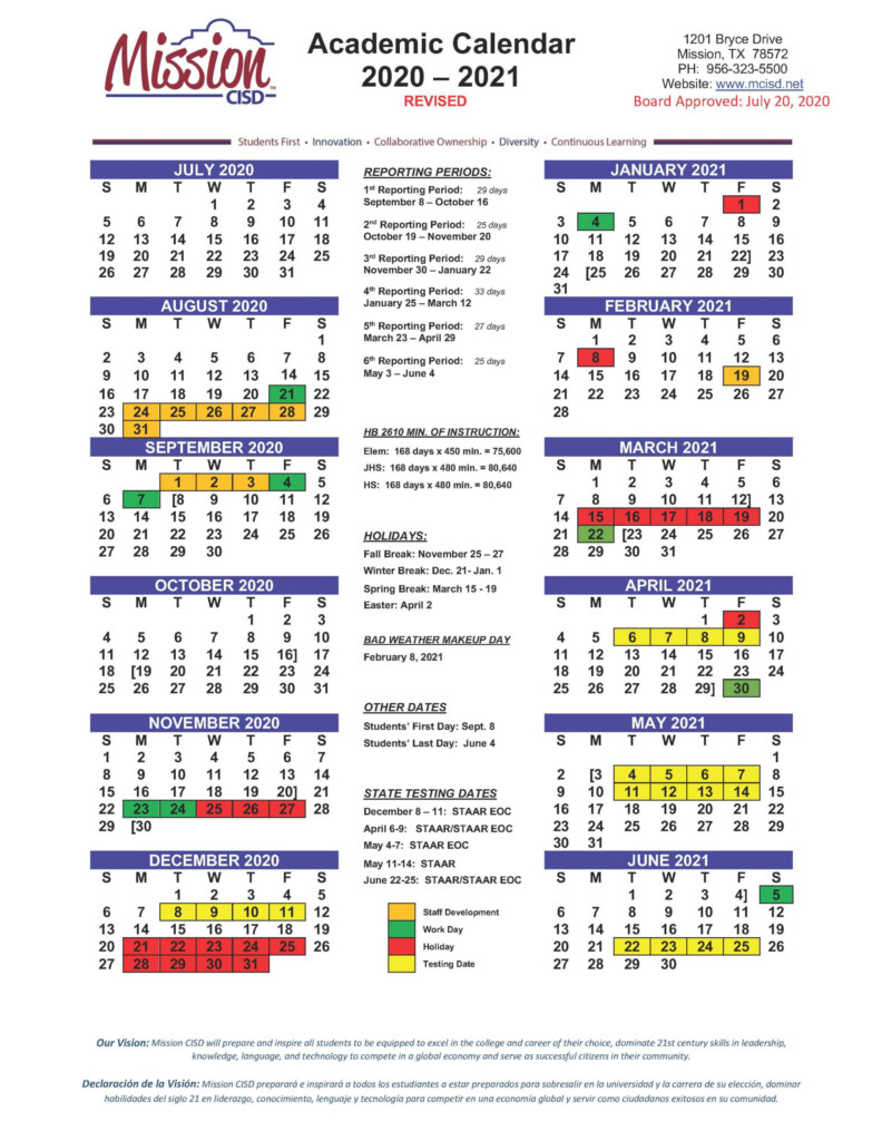 Lisd 2024-25 Calendar