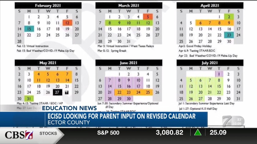 Ecisd Calendar 2021-2024