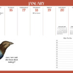 Desk Pad Calendar 2024