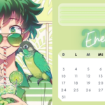 2024 Anime Calendar