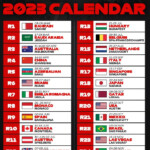 F1 2024 Calender