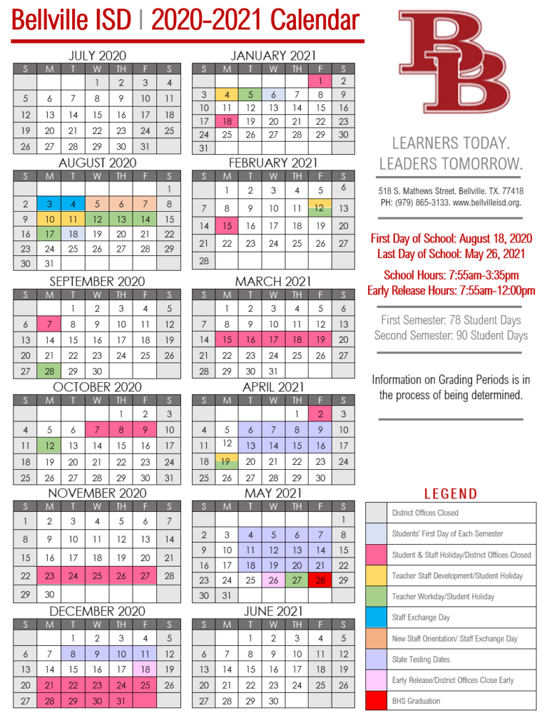 Fbisd 2024-25 Calendar