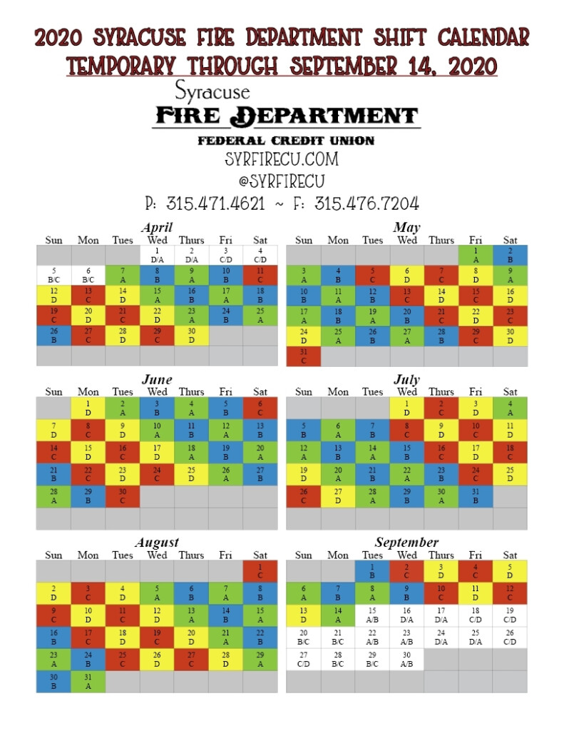 24/48 Shift Calendar 2024