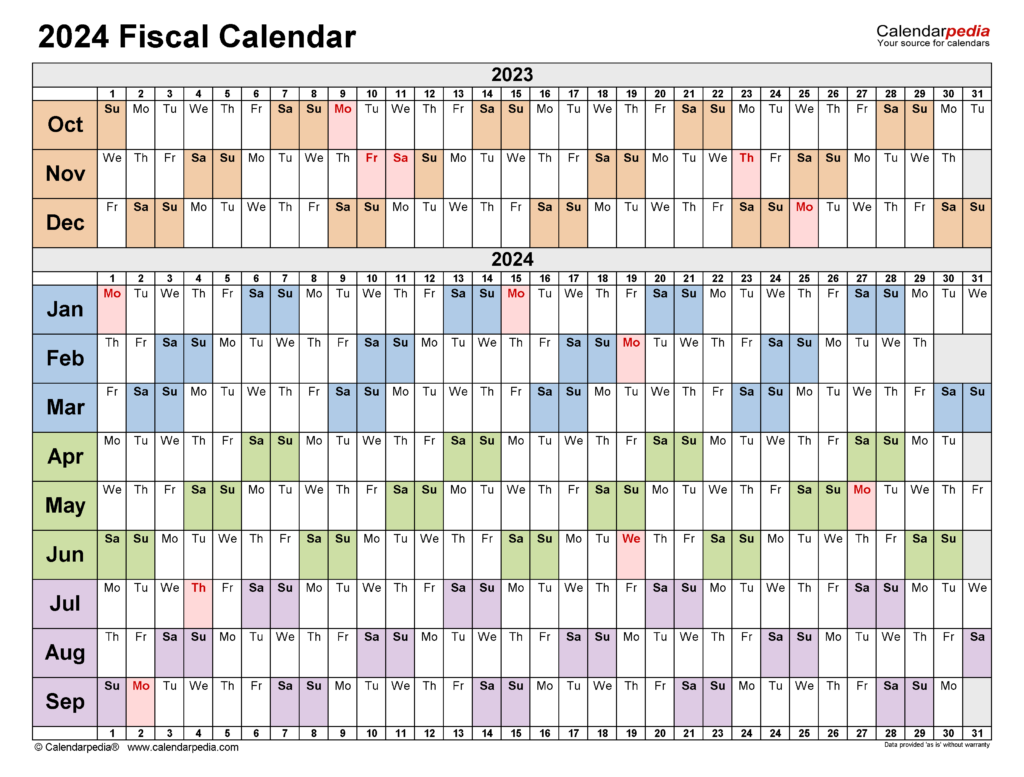 Income Tax Calendar 2024