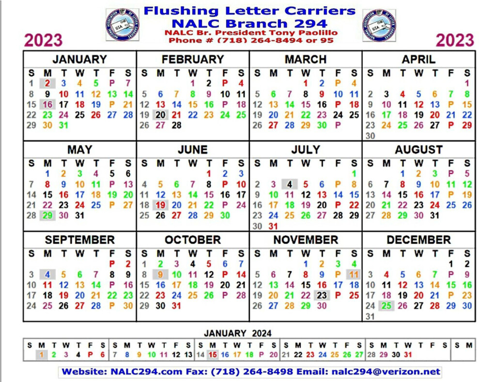 Usps Color Coded Calendar 2024