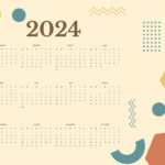 Google Slides Calendar Template 2024