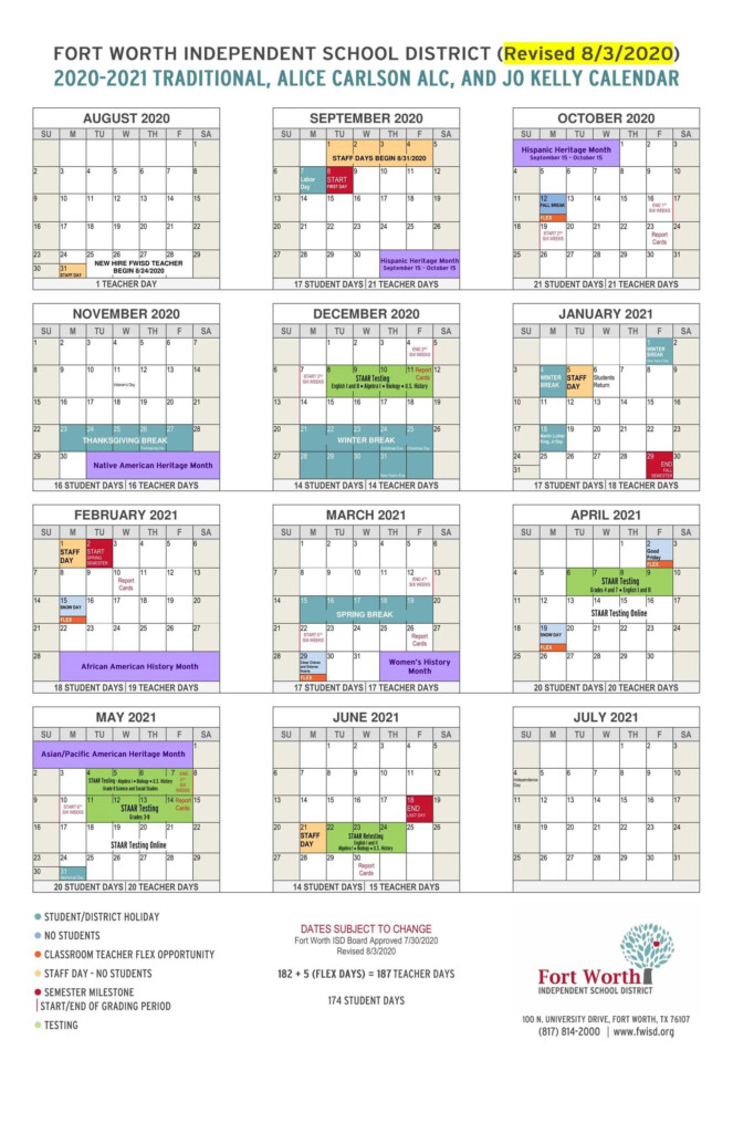 Fwisd 2021 To 2024 Calendar