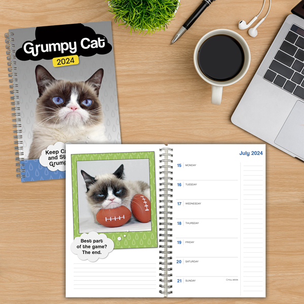 Grumpy Cat Calendar 2024