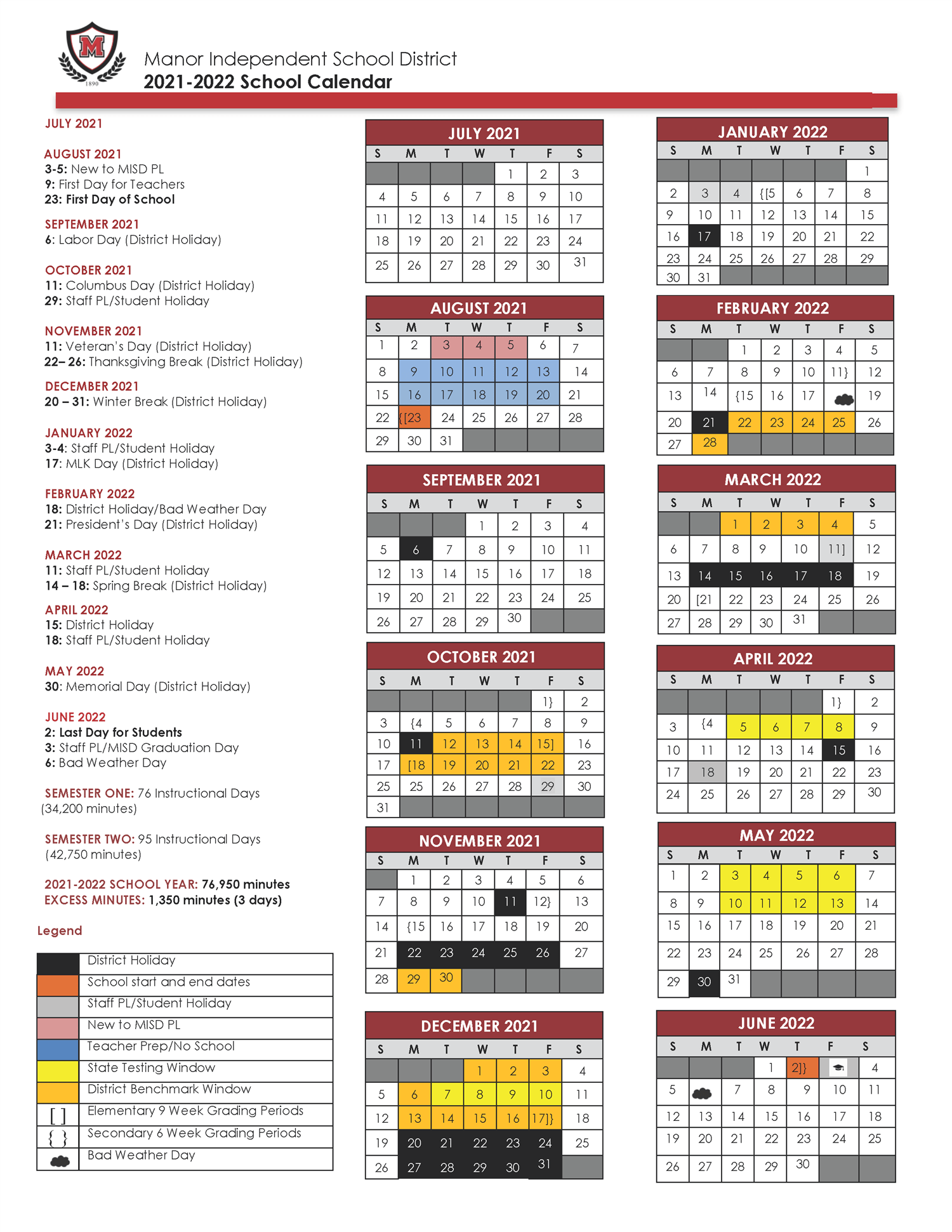 Humble Isd Calendar 2024 2024 Calendar Printable