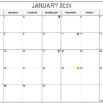 Moon Phase Calendar January 2024