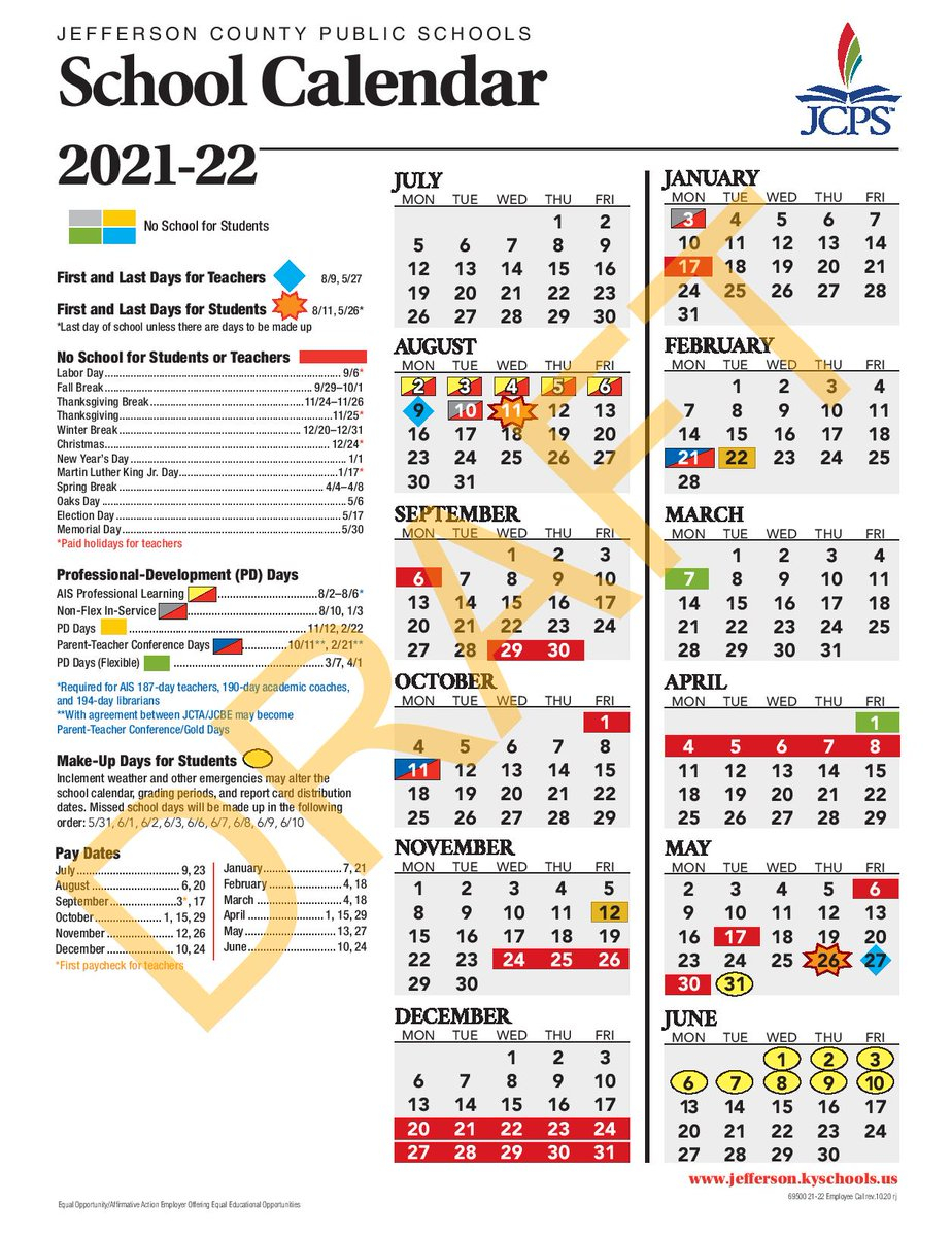 Jcps 20212024 School Calendar 2024 Calendar Printable
