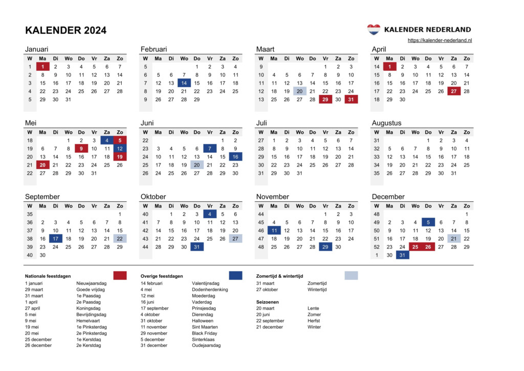 Uw 2024 Calendar