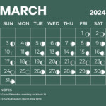 Moon Calendar March 2024