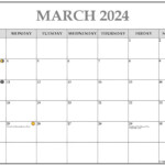 Moon Calendar March 2024