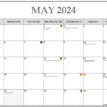 2024 Calendar With Moon Phases And Holidays