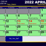 Myanmar Calendar 2024