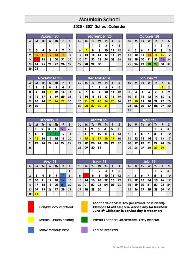 Nau Fall 2024 Calendar