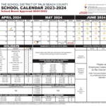 Palm Beach School Calendar 2024