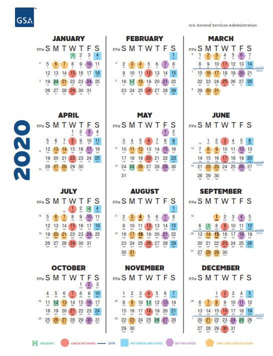 Gsa 2024 Pay Calendar With Holidays Avivah Jocelyne